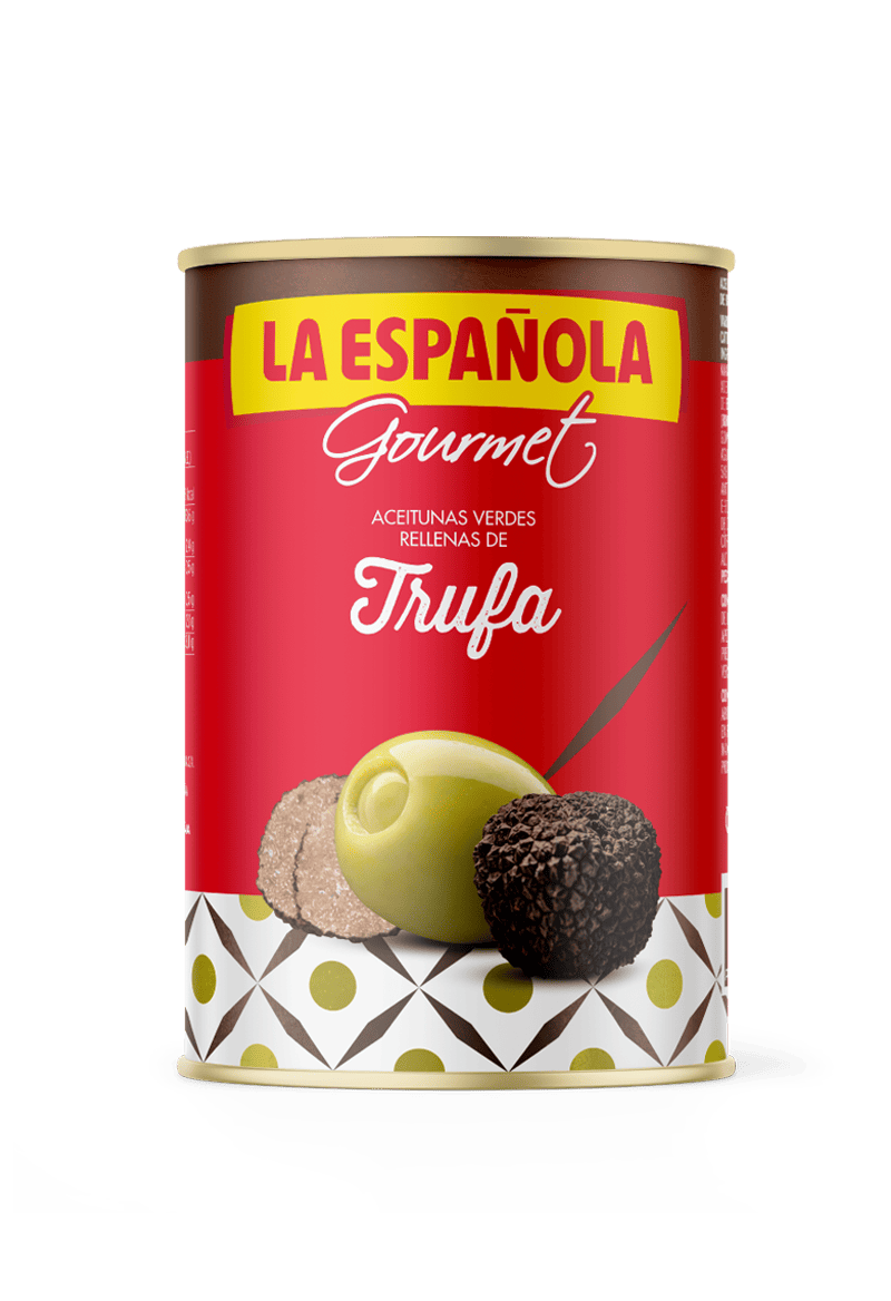 Aceitunas La Española Gourmet rellenas de Trufa