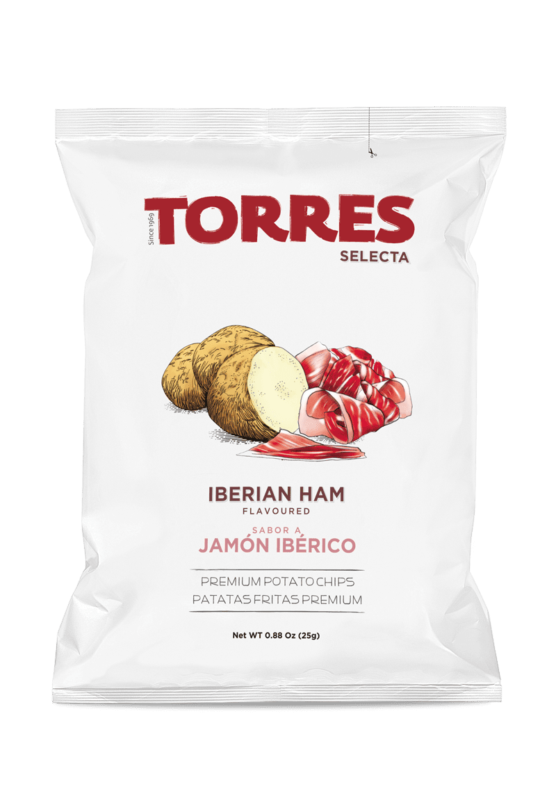 Papas Torres con sabor a Jamón Ibérico
